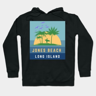 Jones Beach Long Island Sunset Hoodie